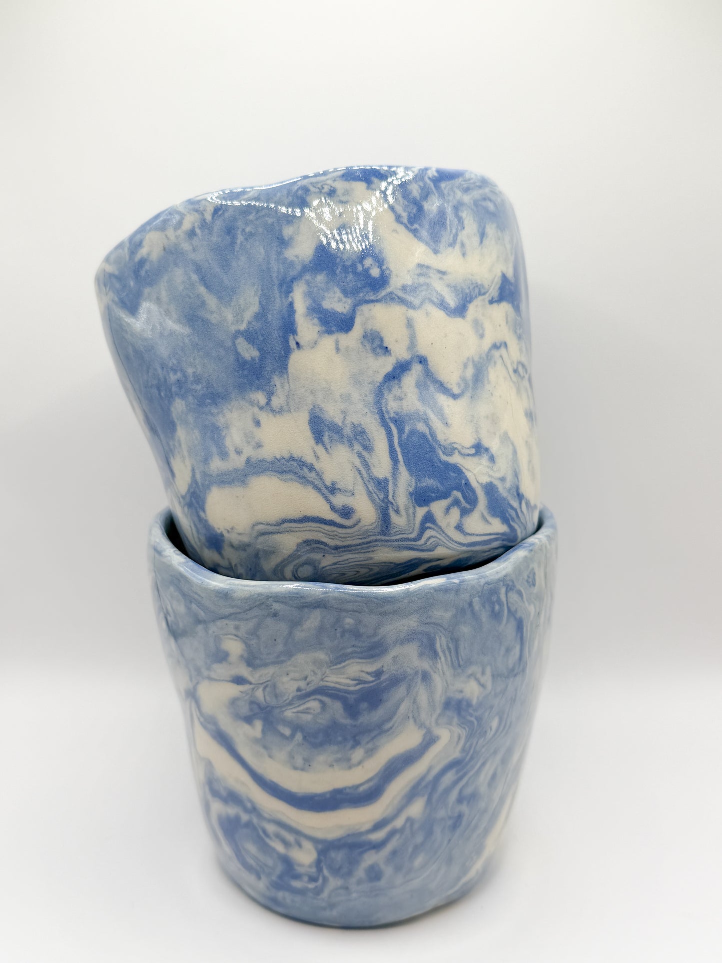 ⊹₊⟡⋆ nerikomi style marbled cup and mug ~ agateware coffee cup ~ ⊹₊⟡⋆