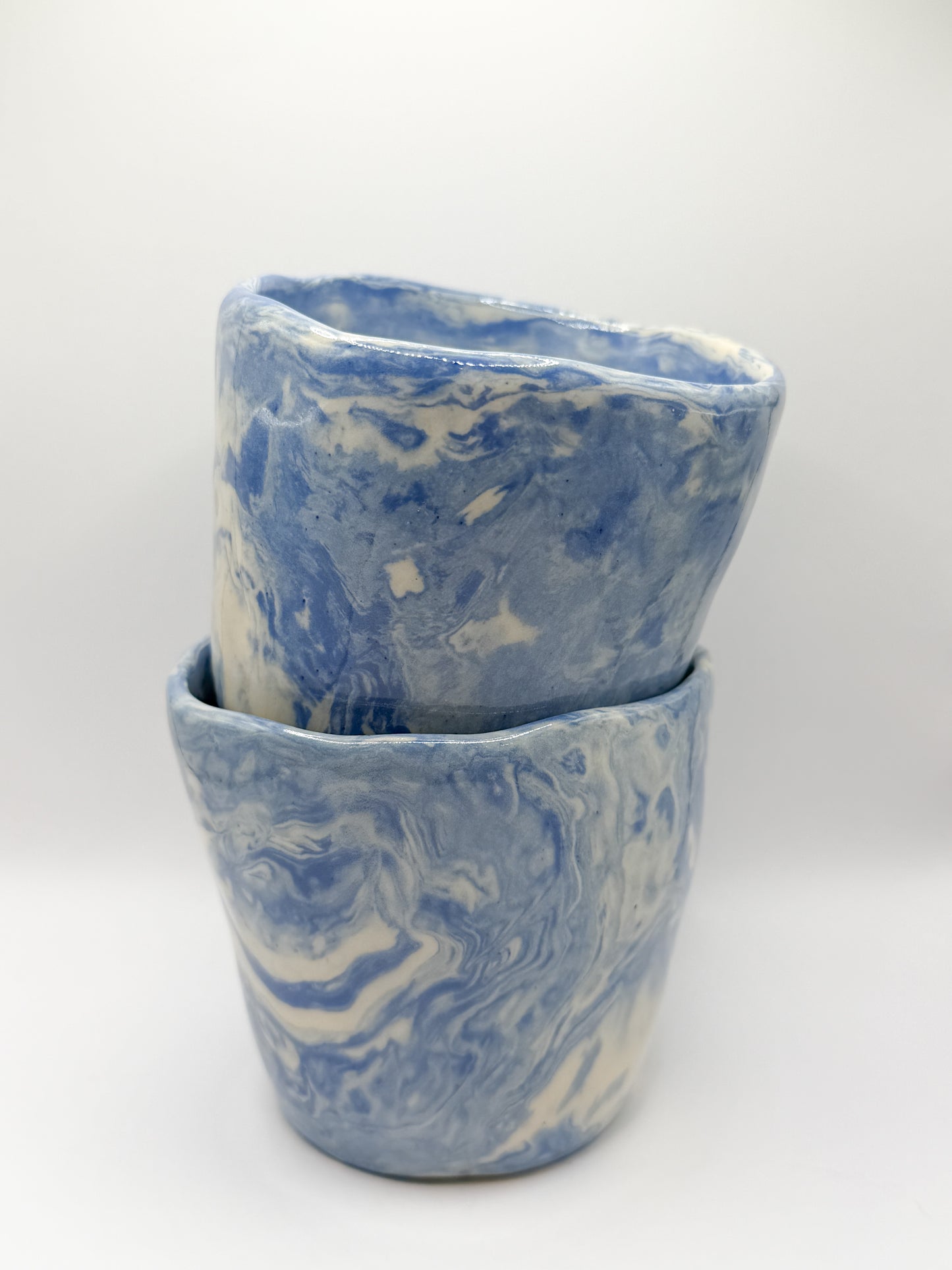 ⊹₊⟡⋆ nerikomi style marbled cup and mug ~ agateware coffee cup ~ ⊹₊⟡⋆