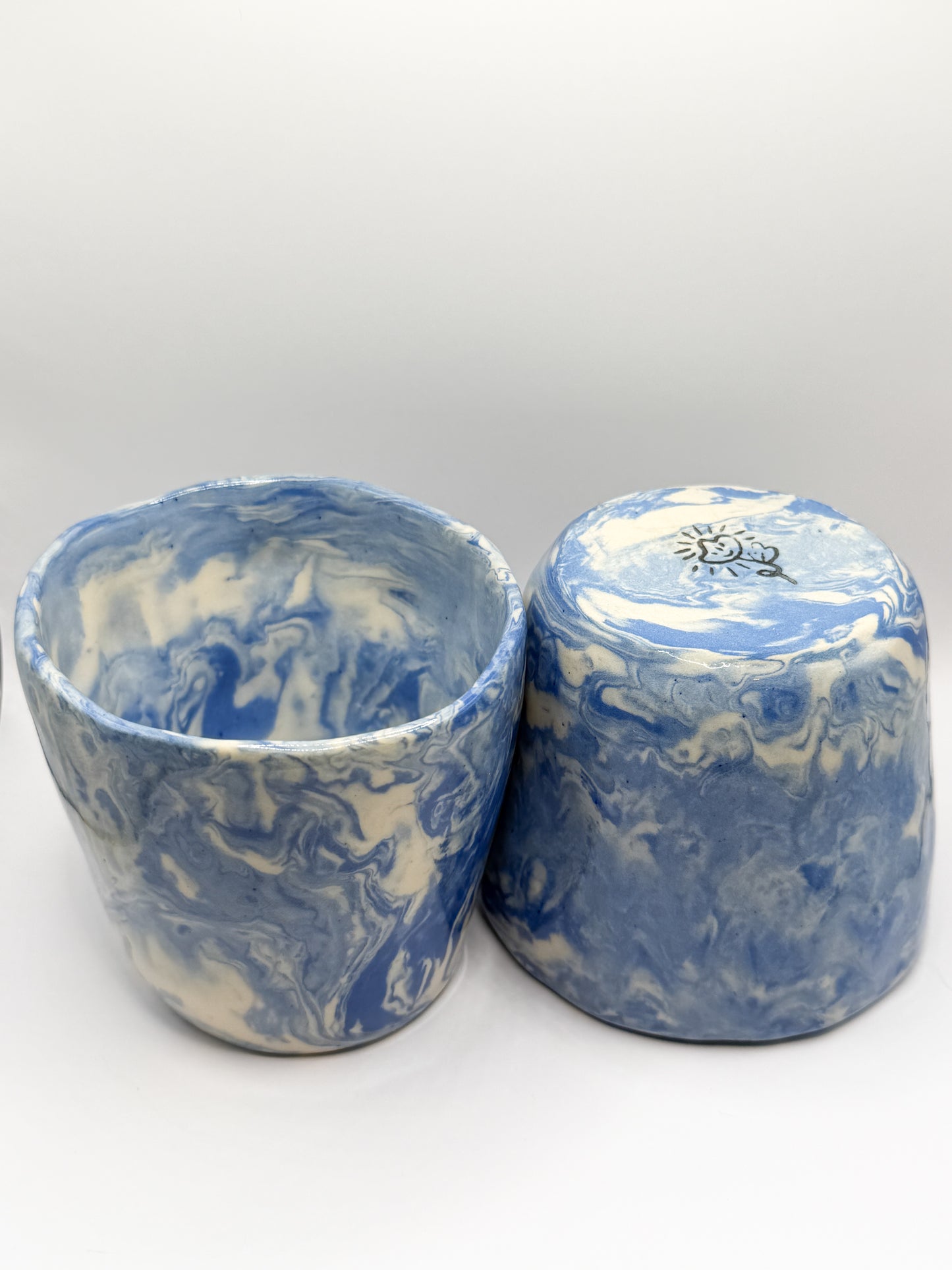 ⊹₊⟡⋆ nerikomi style marbled cup and mug ~ agateware coffee cup ~ ⊹₊⟡⋆