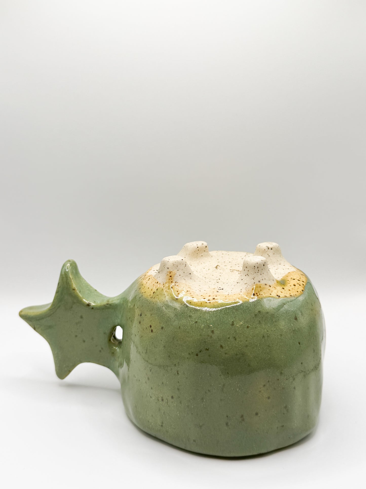 ⊹₊⟡⋆ ceramic star mug with feet ⊹₊⟡⋆