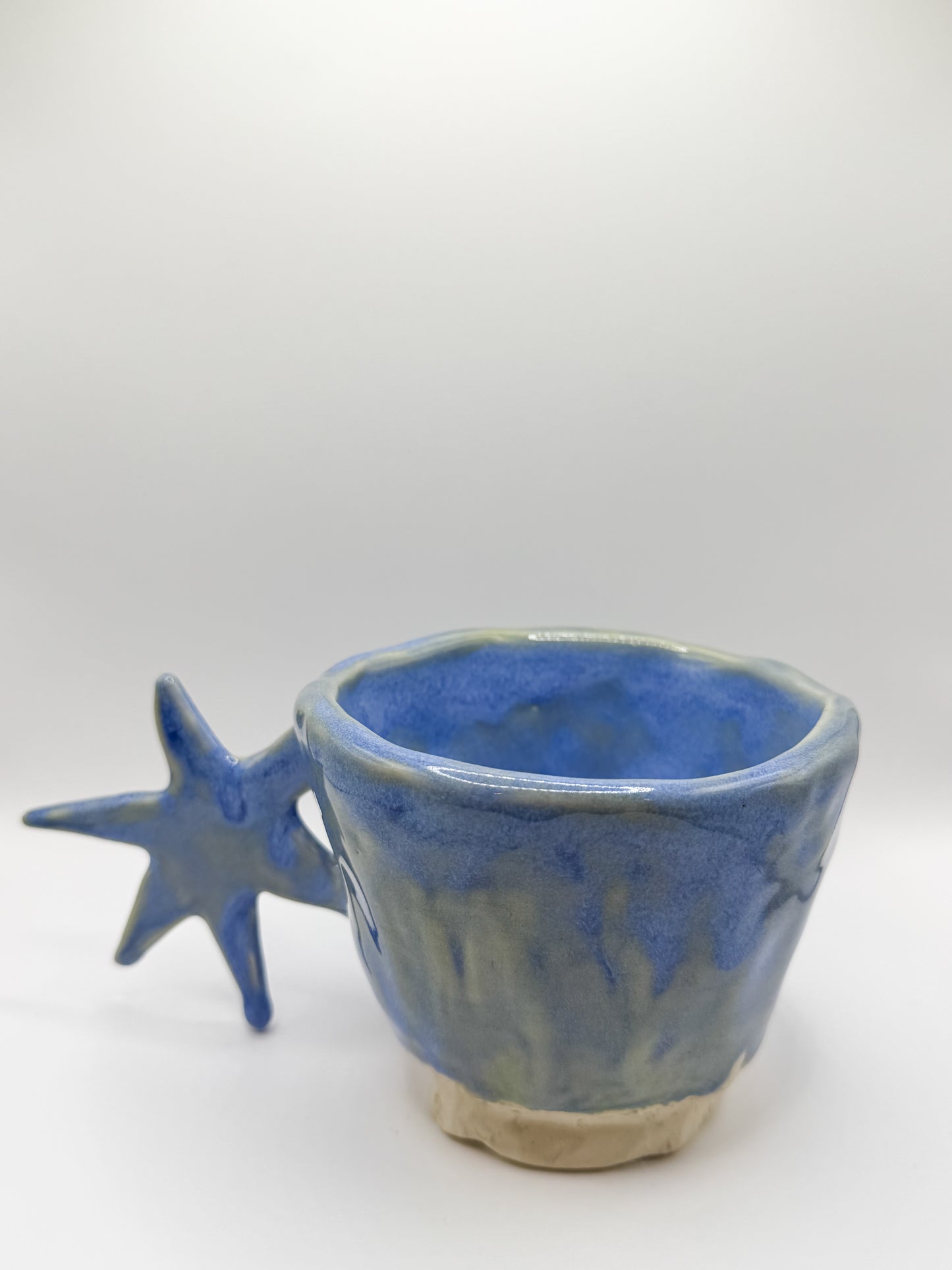 ⊹₊⟡⋆ flat star handle mug ⊹₊⟡⋆