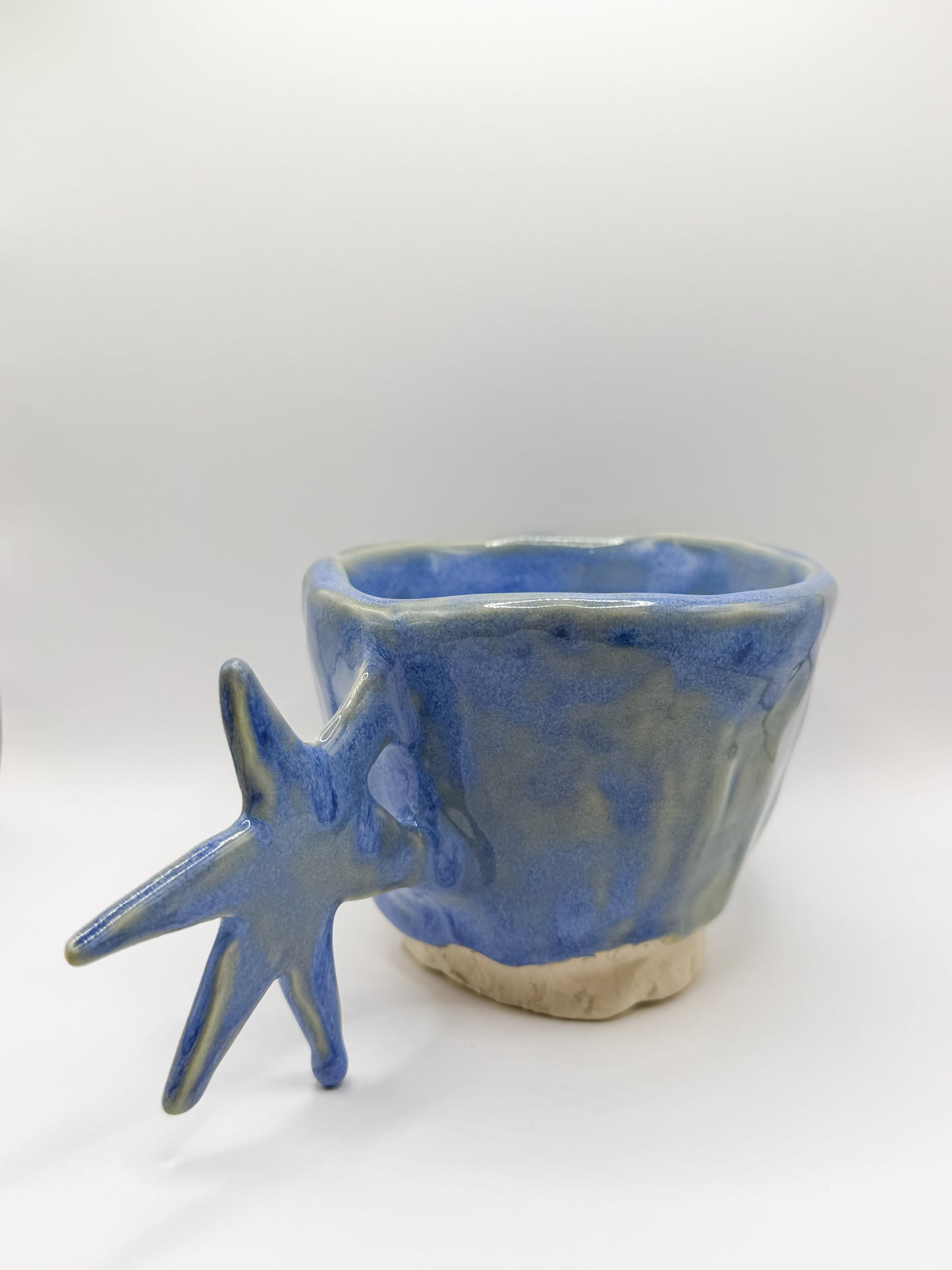 ⊹₊⟡⋆ flat star handle mug ⊹₊⟡⋆