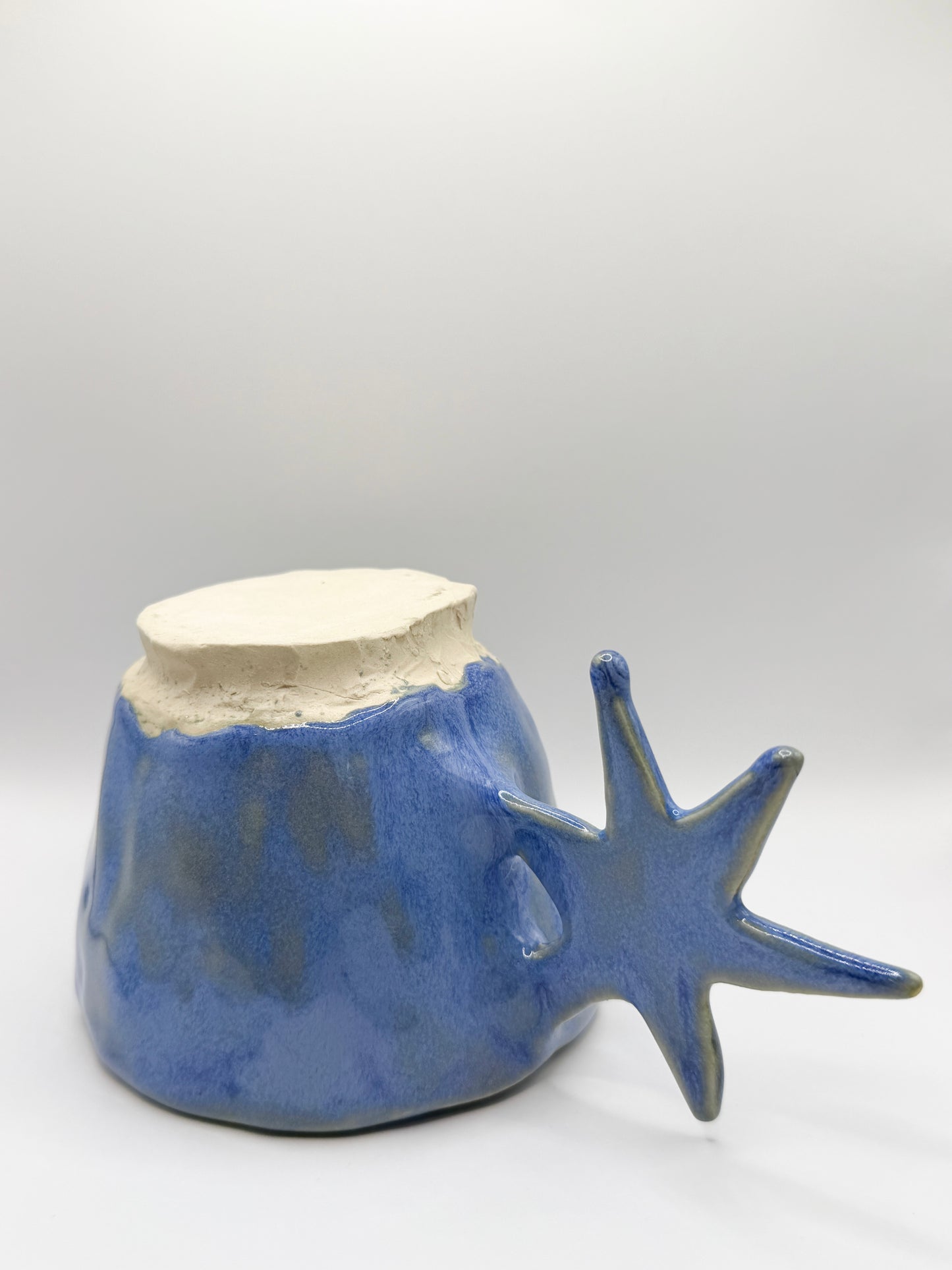 ⊹₊⟡⋆ flat star handle mug ⊹₊⟡⋆
