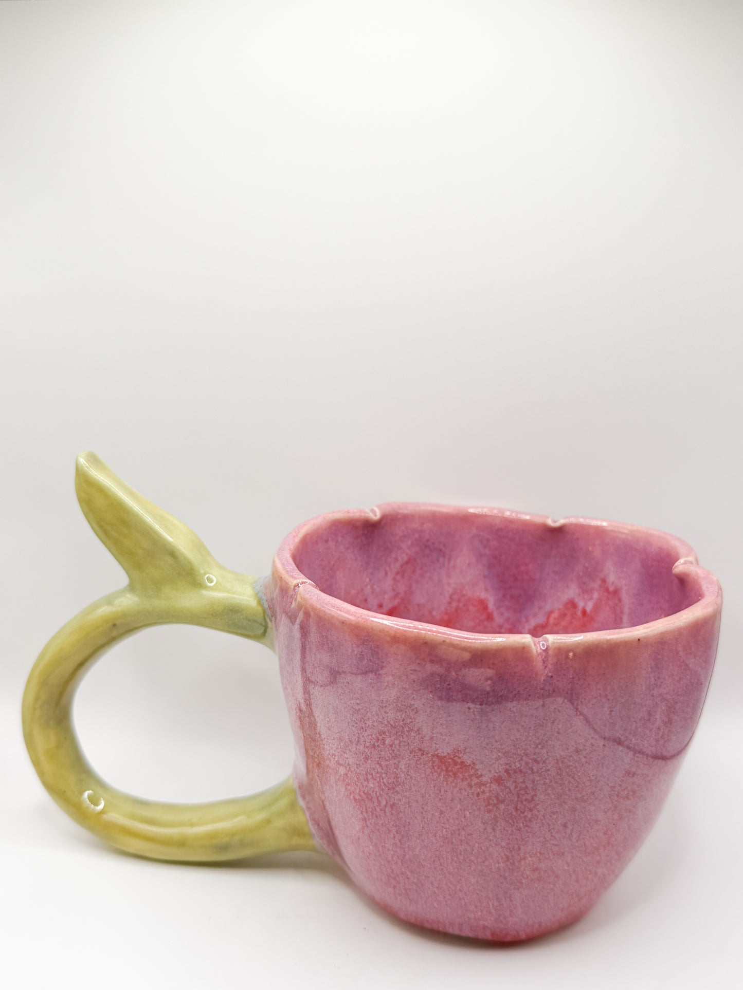 ⊹₊⟡⋆ ceramic flower shaped coffee mug/tea cup ~ ⊹₊⟡⋆