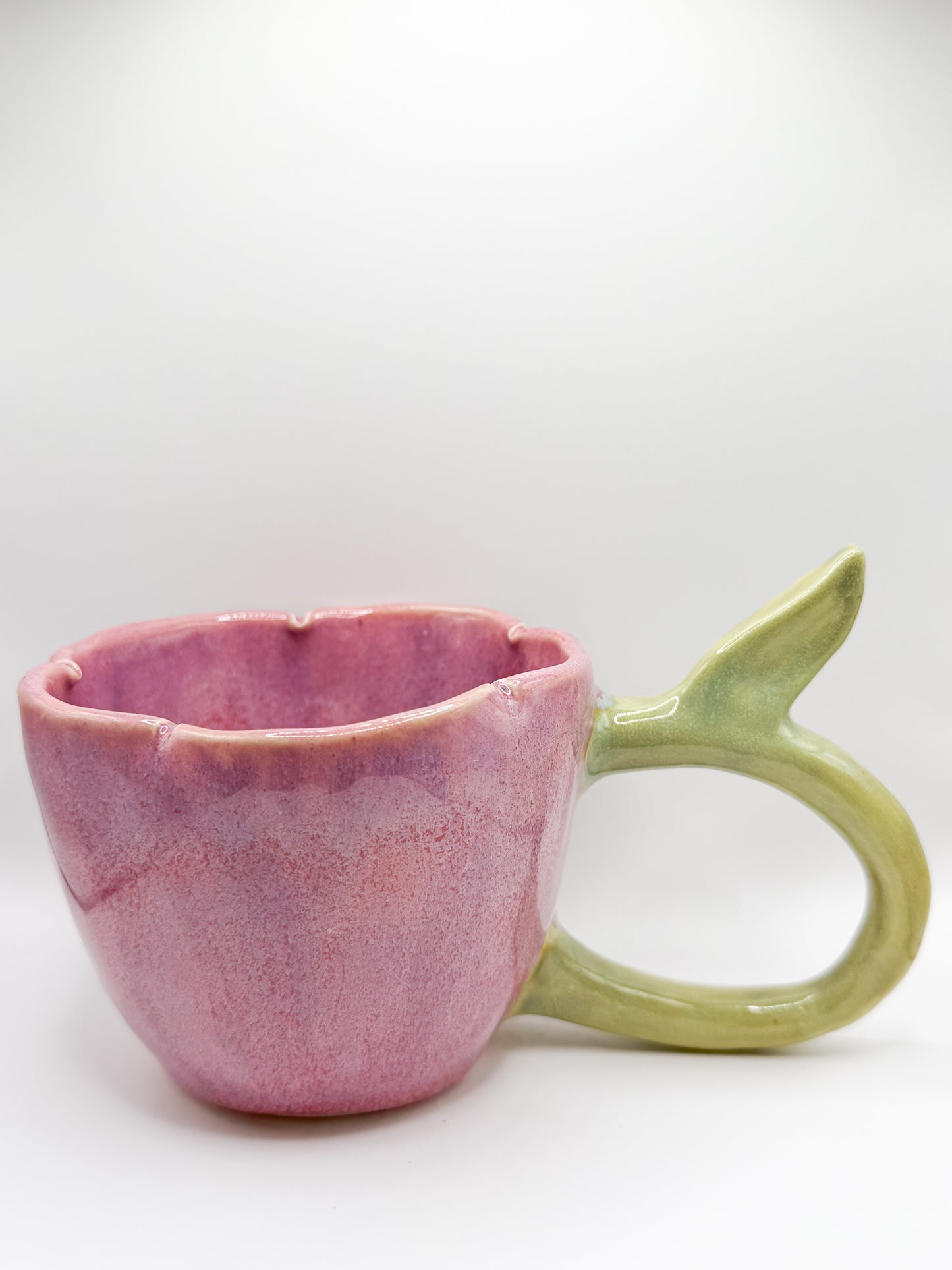 ⊹₊⟡⋆ ceramic flower shaped coffee mug/tea cup ~ ⊹₊⟡⋆