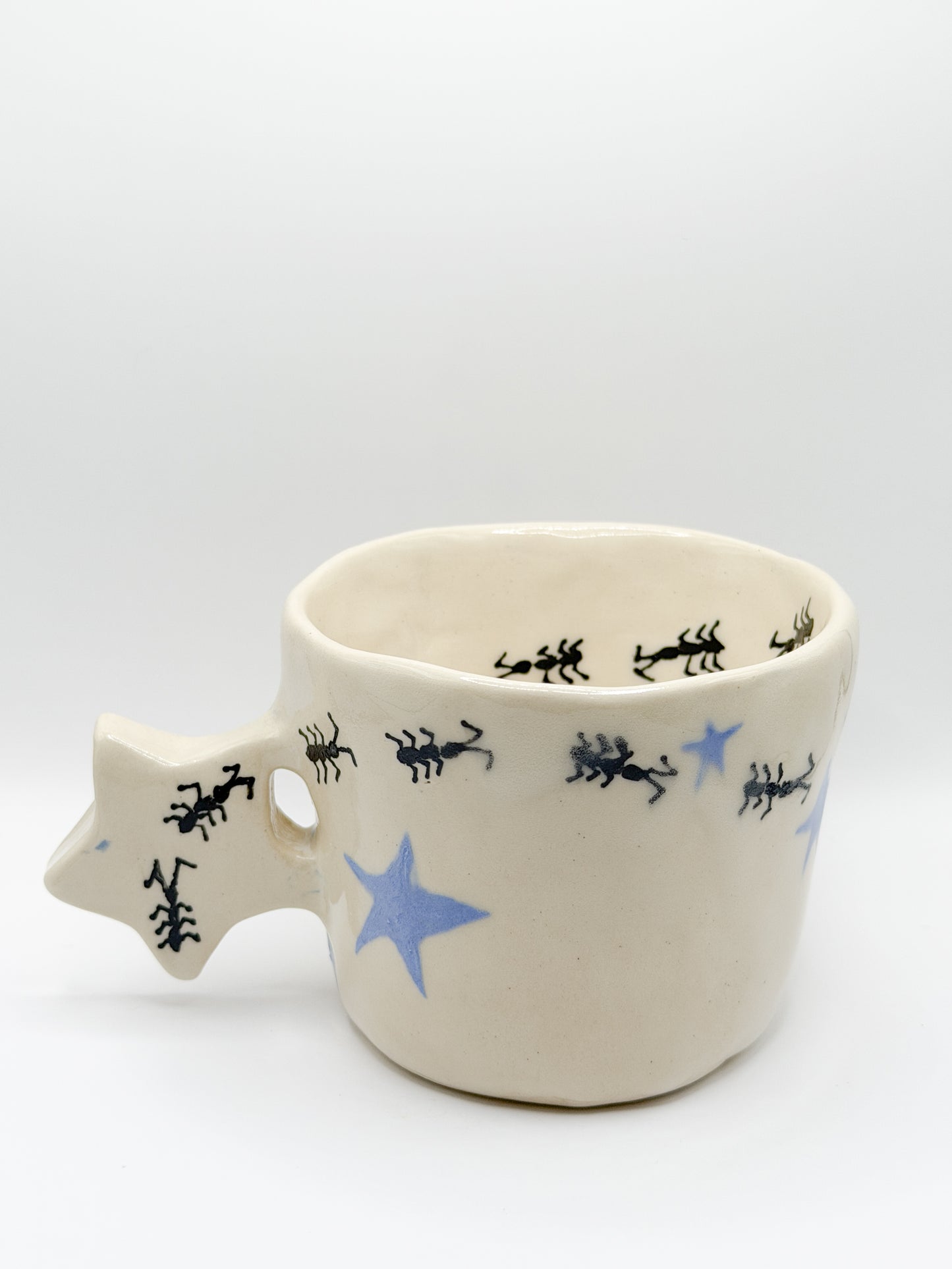 ⊹₊⟡⋆ star handle bug mugs ! ⊹₊⟡⋆