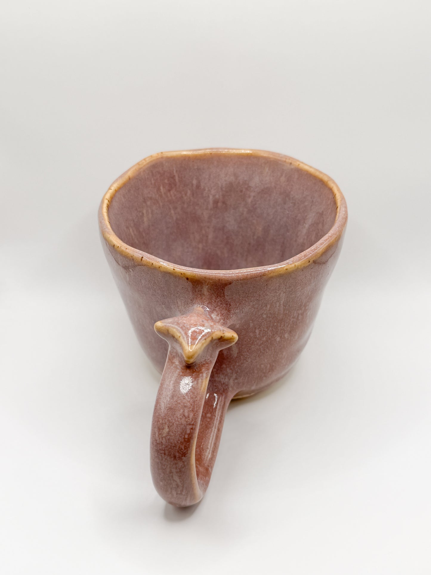 ⊹₊⟡⋆ star shaped thumb rest mug ⊹₊⟡⋆