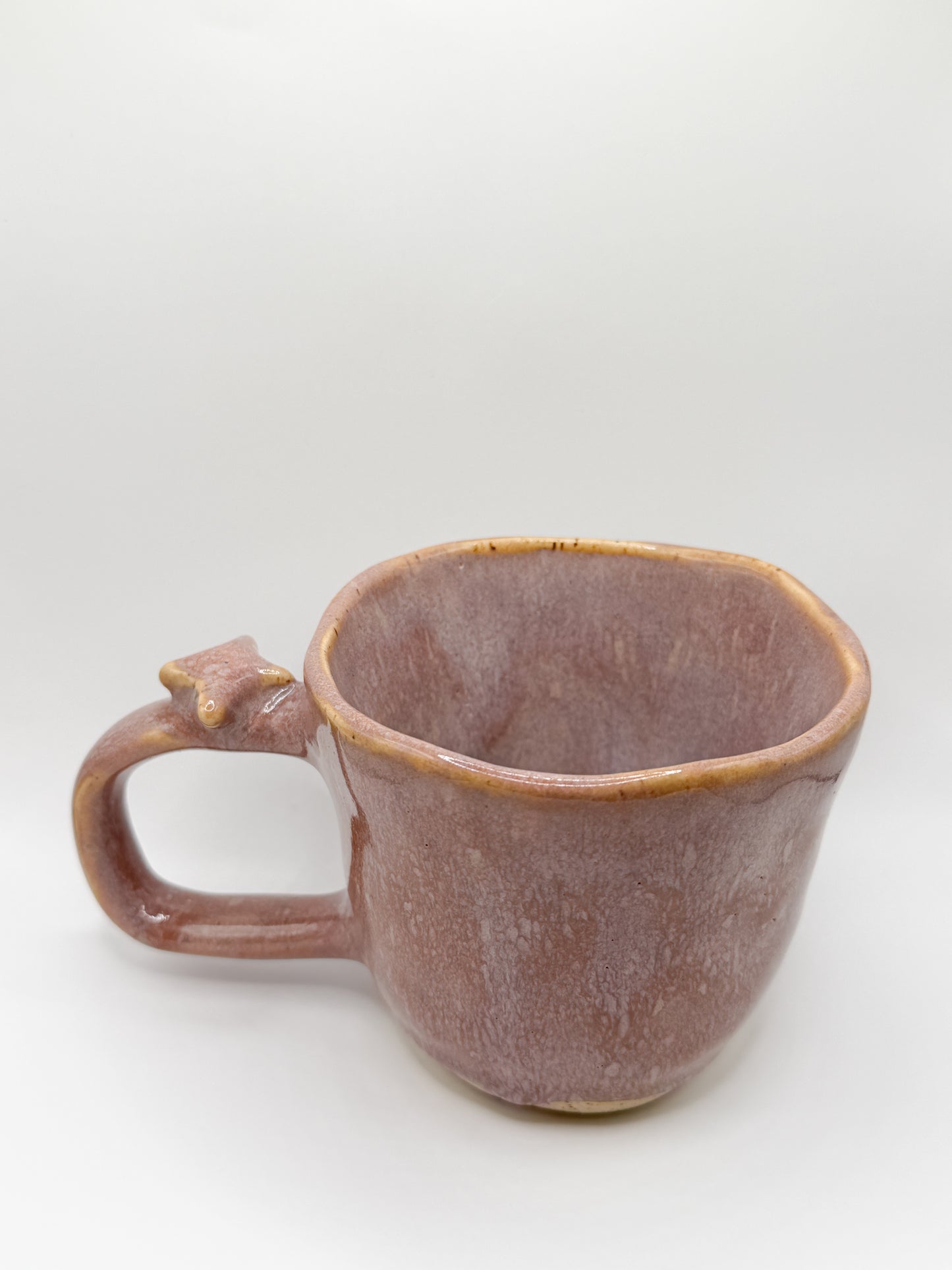 ⊹₊⟡⋆ star shaped thumb rest mug ⊹₊⟡⋆