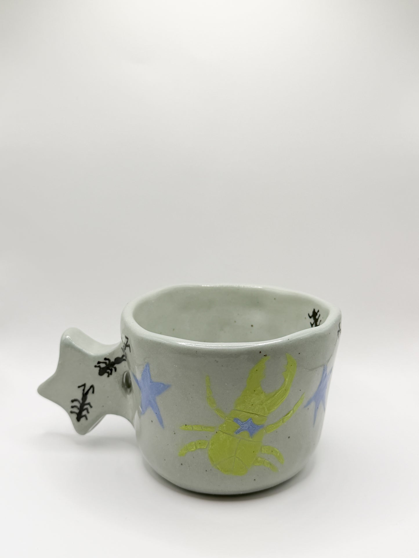 ⊹₊⟡⋆ star handle bug mugs ! ⊹₊⟡⋆