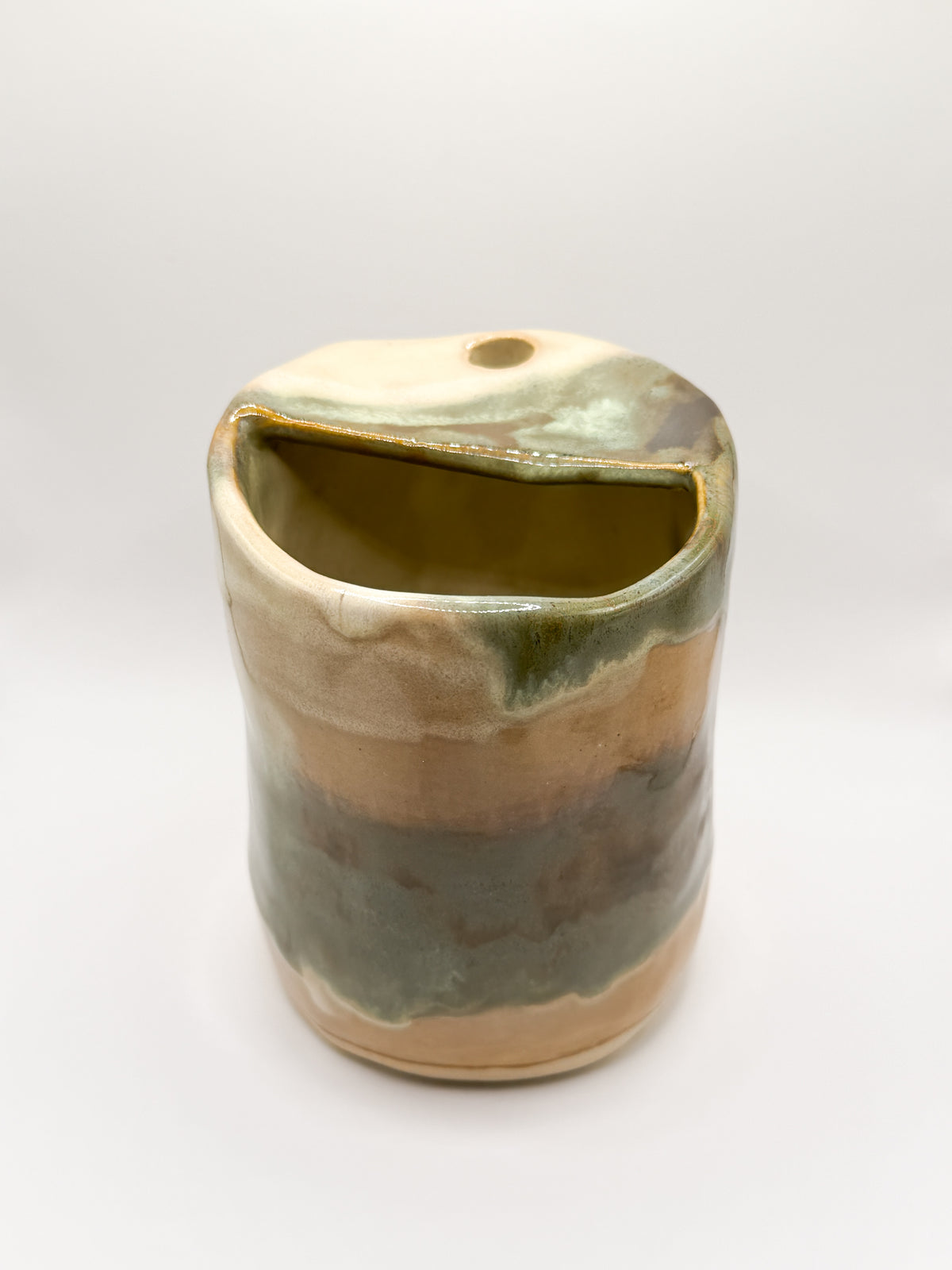 ⊹ ࣪ ˖~⊹ ࣪ ˖earth tone abstract print tumbler ⊹ ࣪ ˖~⊹ ࣪ ˖