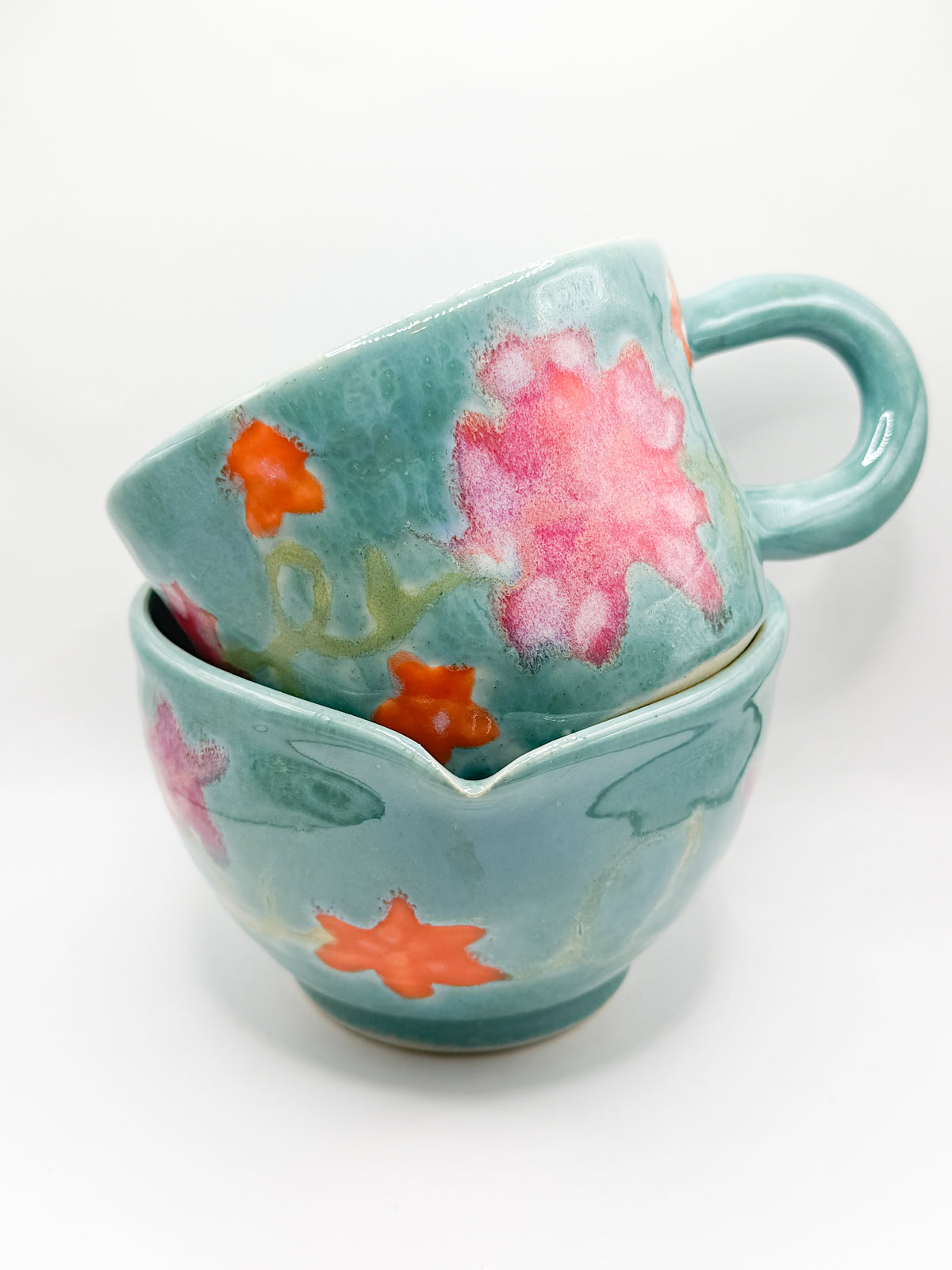 ⊹₊⟡⋆~ cosmo mug in robin's egg ~⊹₊⟡⋆