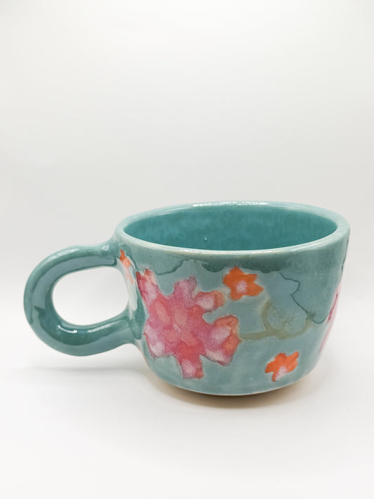 ⊹₊⟡⋆~ cosmo mug in robin's egg ~⊹₊⟡⋆