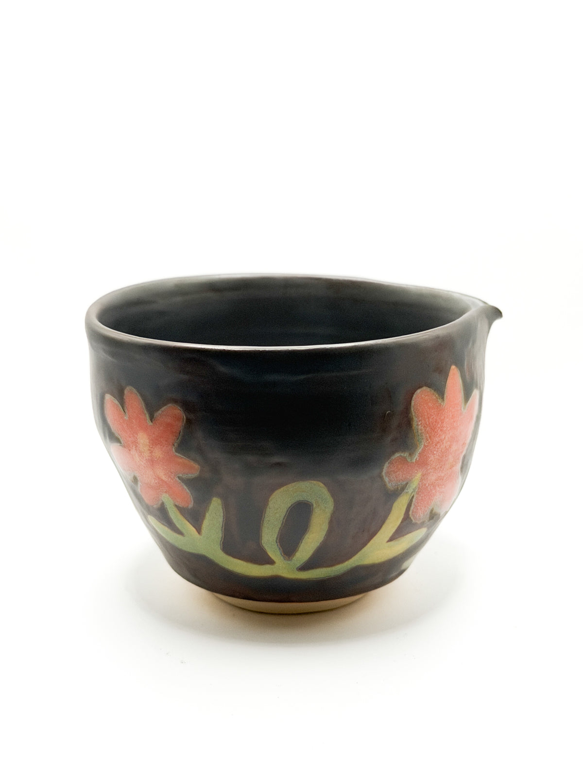 ⊹₊⟡⋆~ cosmo matcha bowl in walnut ~⊹₊⟡⋆