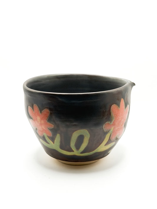 ⊹₊⟡⋆~ cosmo matcha bowl in walnut ~⊹₊⟡⋆