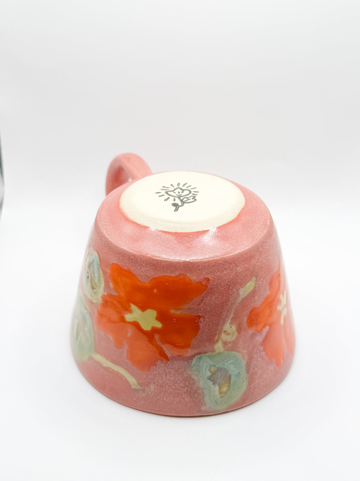 ⊹₊⟡⋆~ nasturtium mug in rose ~⊹₊⟡⋆