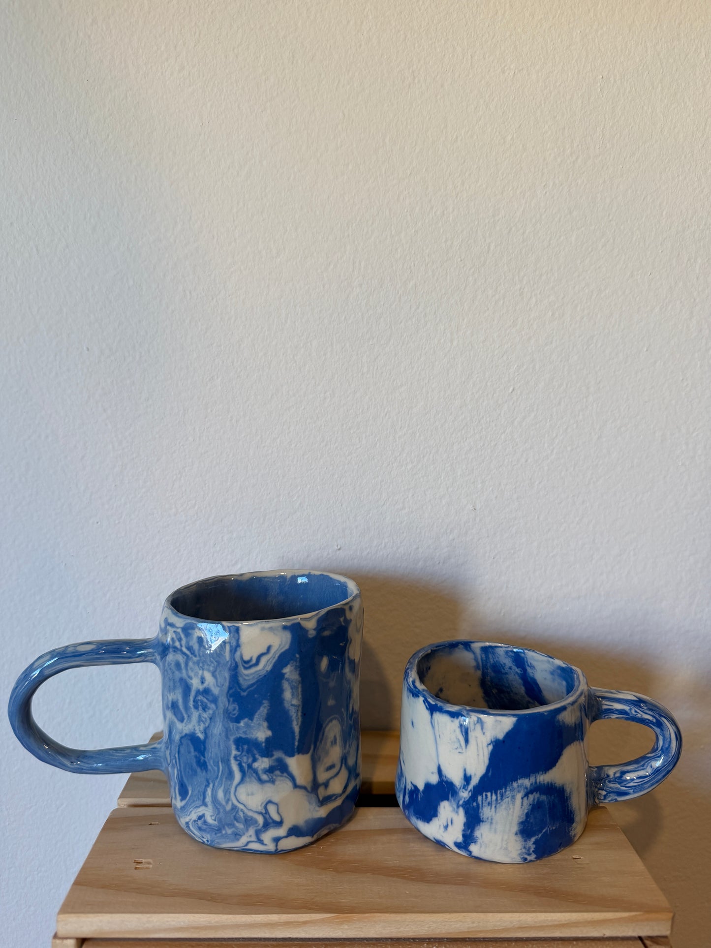 ⊹₊⟡⋆ nerikomi style marbled cup and mug ~ agateware coffee cup ~ ⊹₊⟡⋆