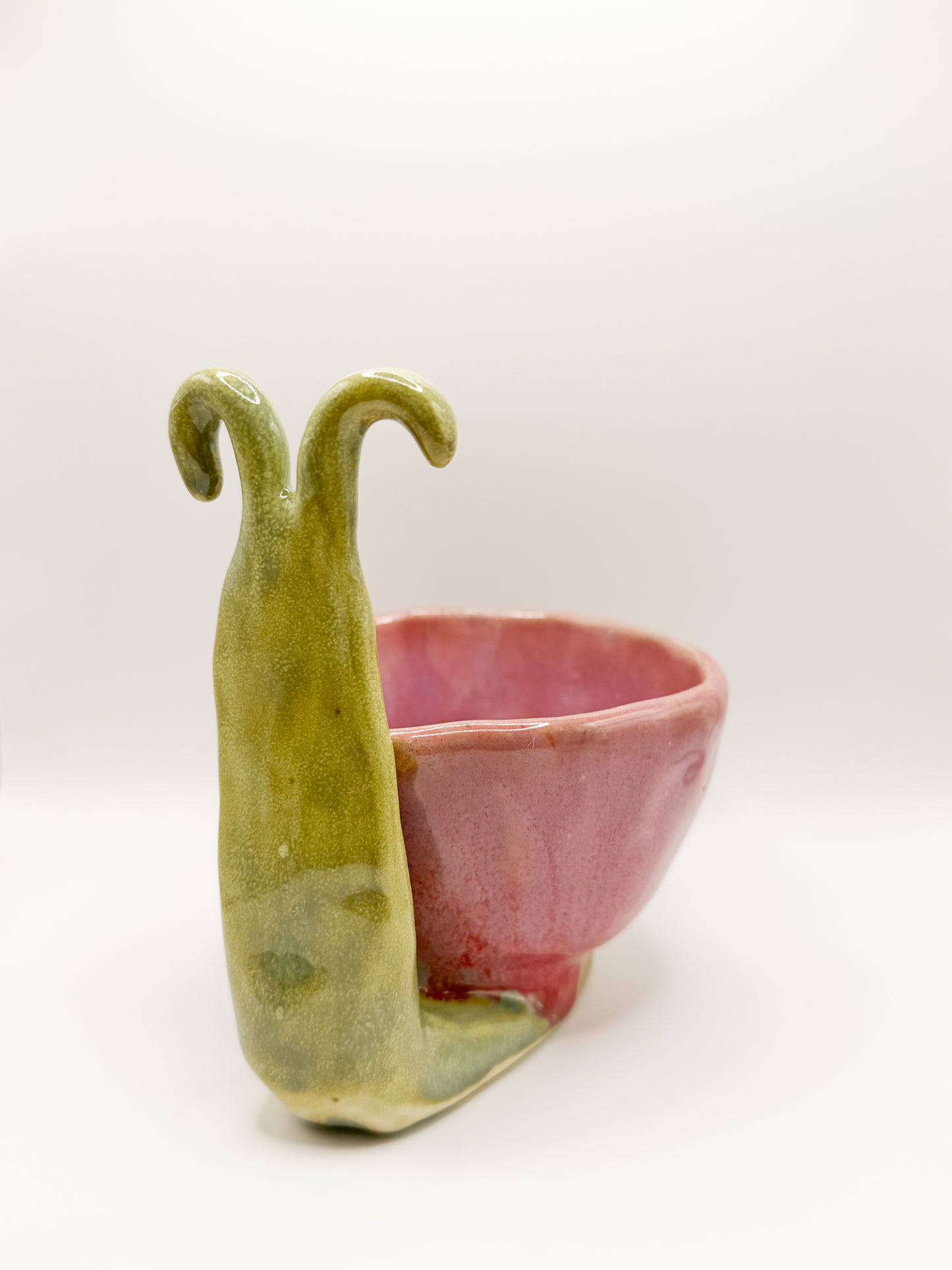⊹₊⟡⋆ snail trinket dish ~ catch all bowl ⊹₊⟡⋆