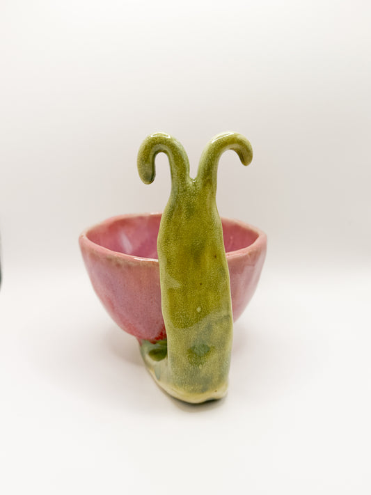 ⊹₊⟡⋆ snail trinket dish ~ catch all bowl ⊹₊⟡⋆