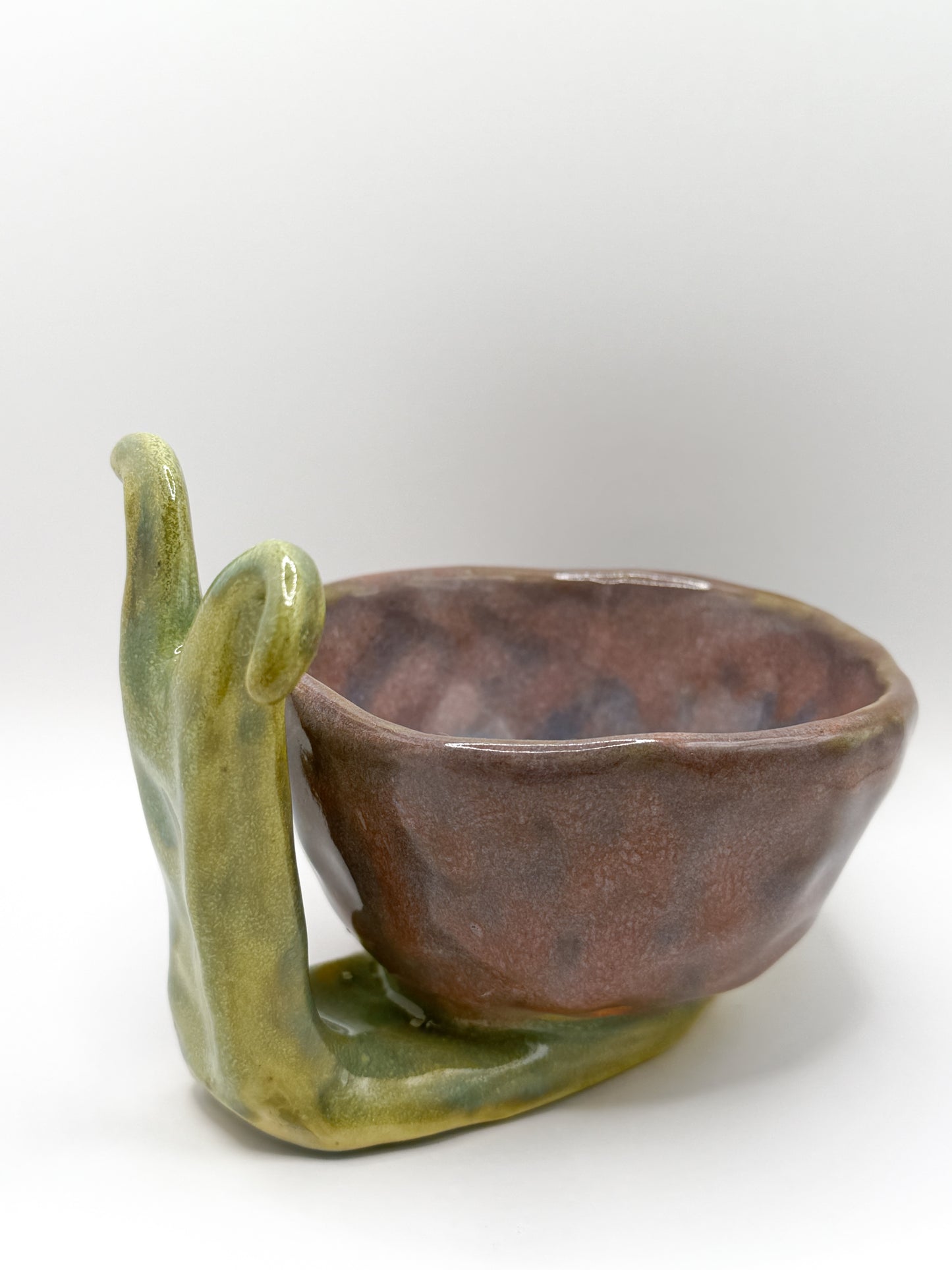 ⊹₊⟡⋆ snail trinket dish ~ catch all bowl ⊹₊⟡⋆