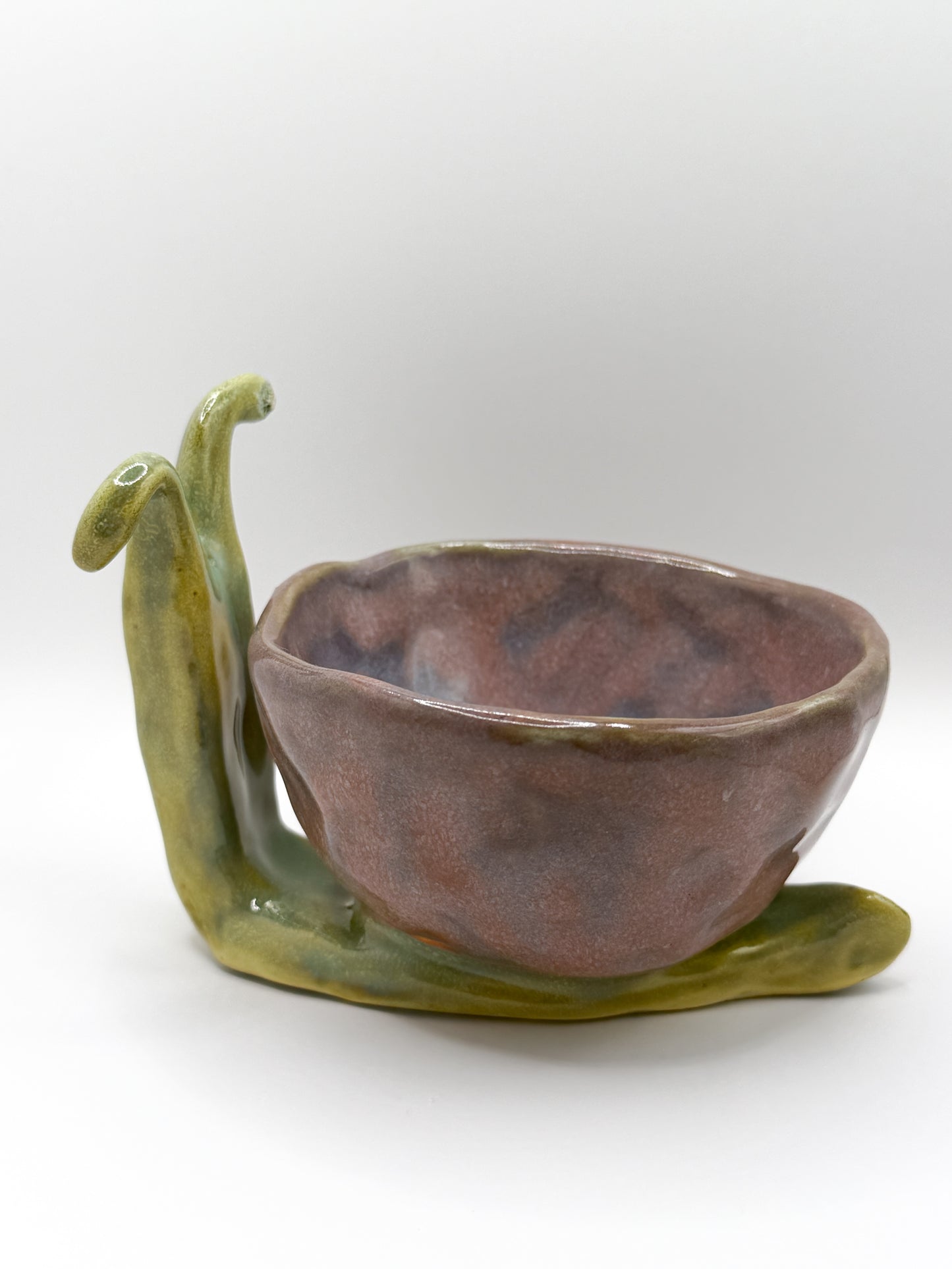 ⊹₊⟡⋆ snail trinket dish ~ catch all bowl ⊹₊⟡⋆