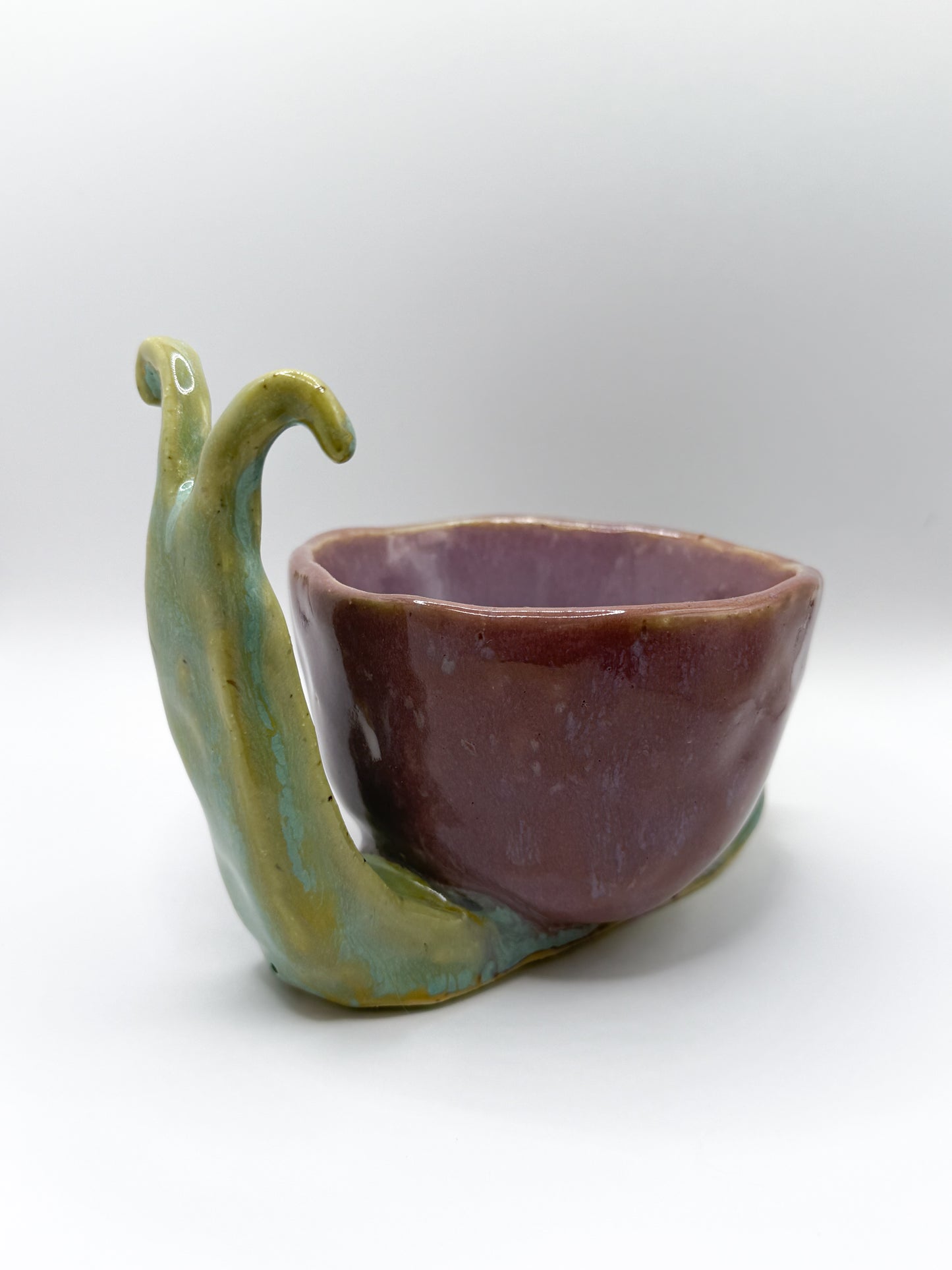 ⊹₊⟡⋆ snail trinket dish ~ catch all bowl ⊹₊⟡⋆