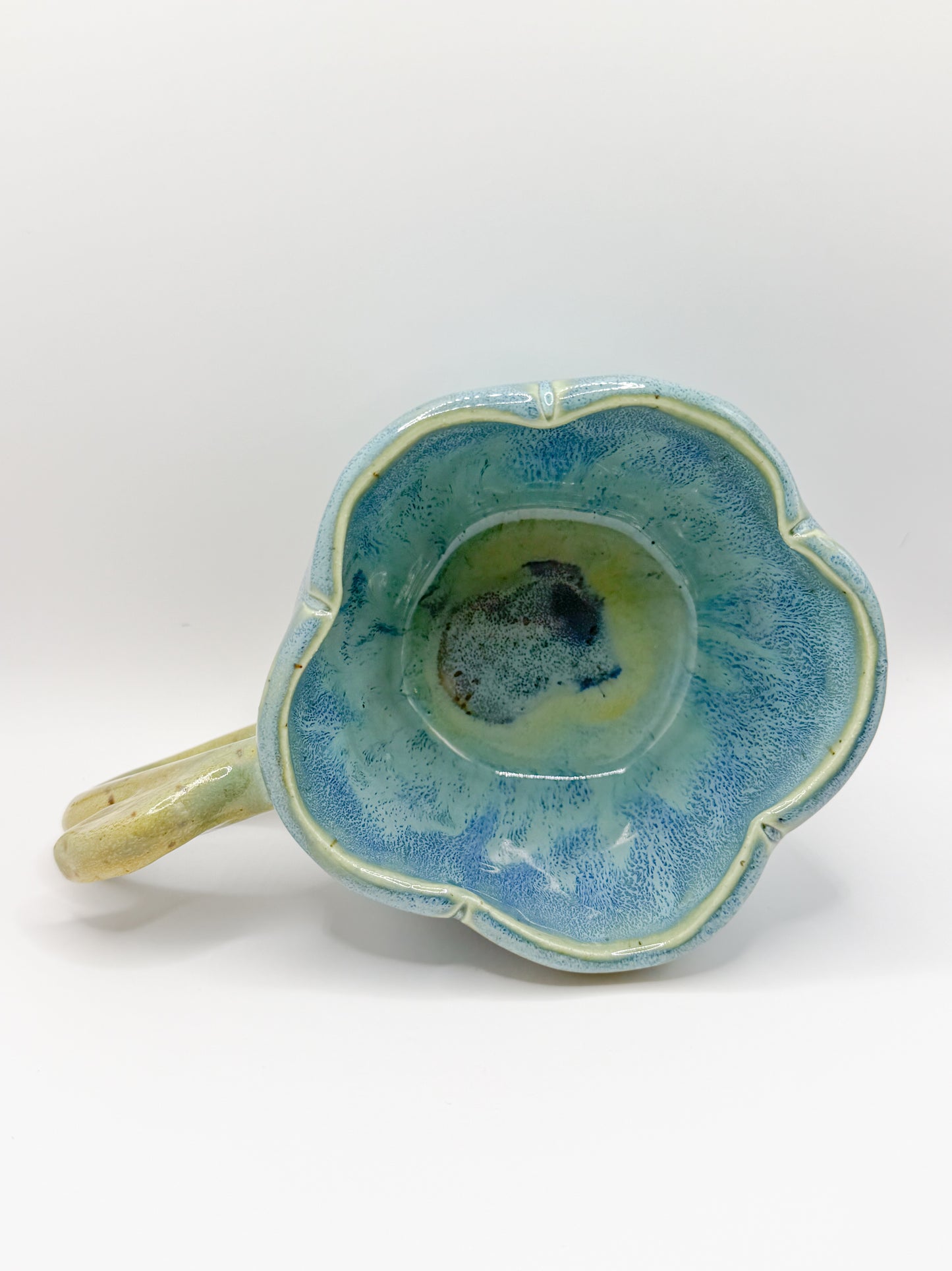 ⊹₊⟡⋆ ceramic flower shaped coffee mug/tea cup ~ ⊹₊⟡⋆
