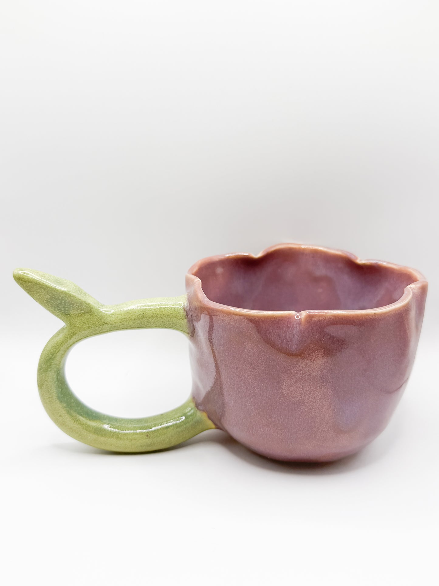 ⊹₊⟡⋆ ceramic flower shaped coffee mug/tea cup ~ ⊹₊⟡⋆