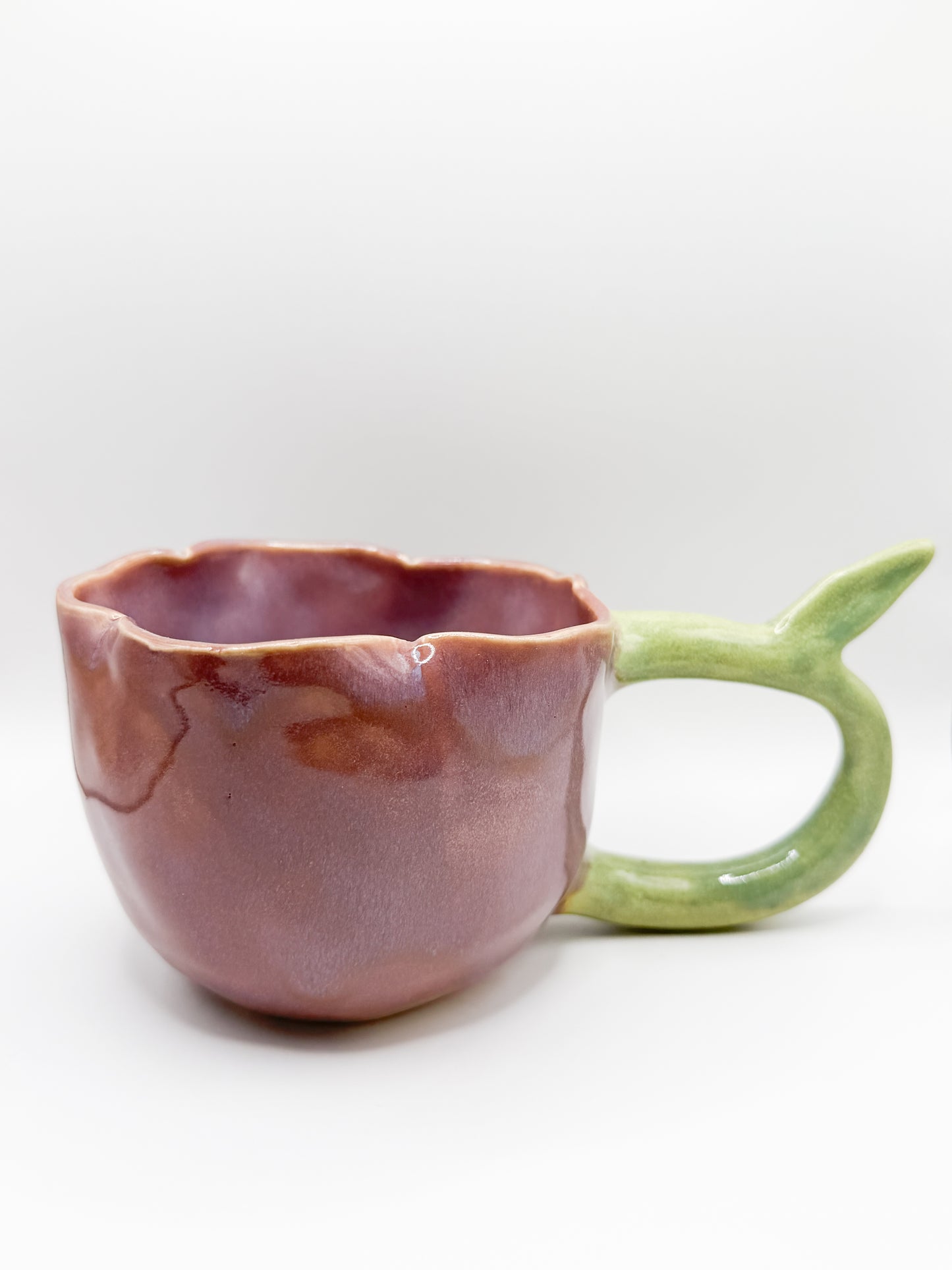 ⊹₊⟡⋆ ceramic flower shaped coffee mug/tea cup ~ ⊹₊⟡⋆