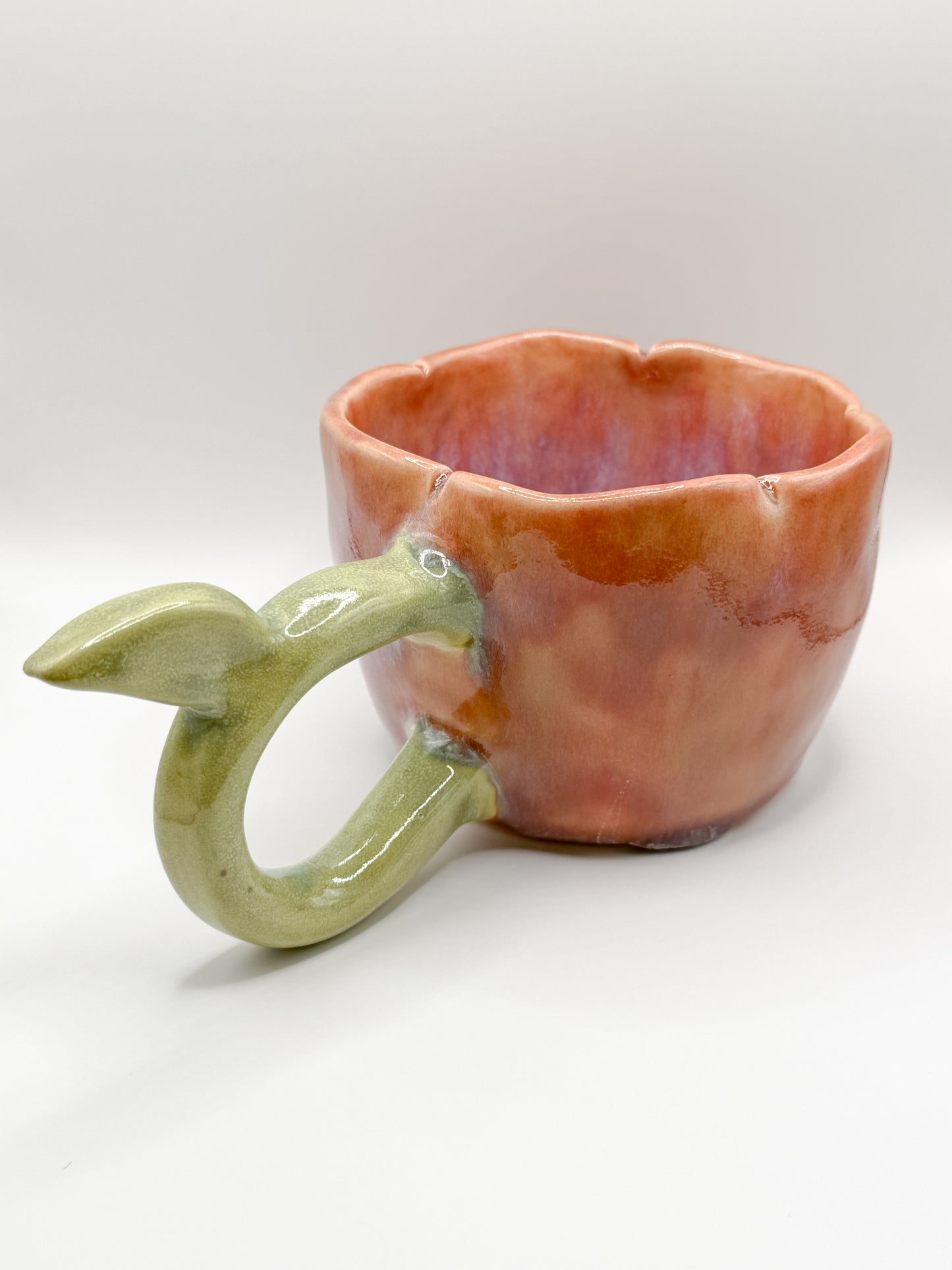 ⊹₊⟡⋆ ceramic flower shaped coffee mug/tea cup ~ ⊹₊⟡⋆