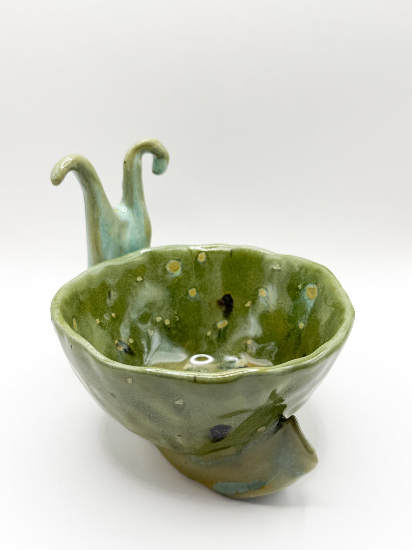 ⊹₊⟡⋆ snail trinket dish ~ catch all bowl ⊹₊⟡⋆