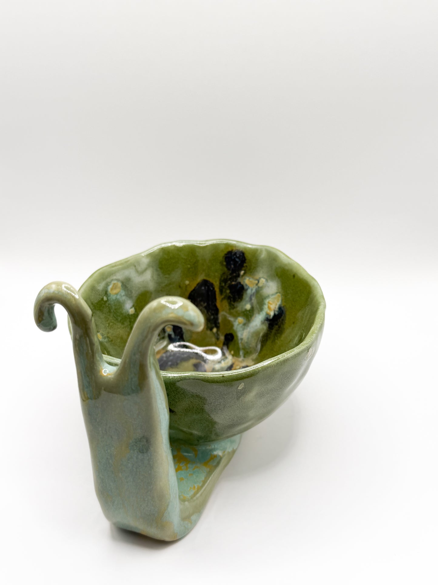 ⊹₊⟡⋆ snail trinket dish ~ catch all bowl ⊹₊⟡⋆