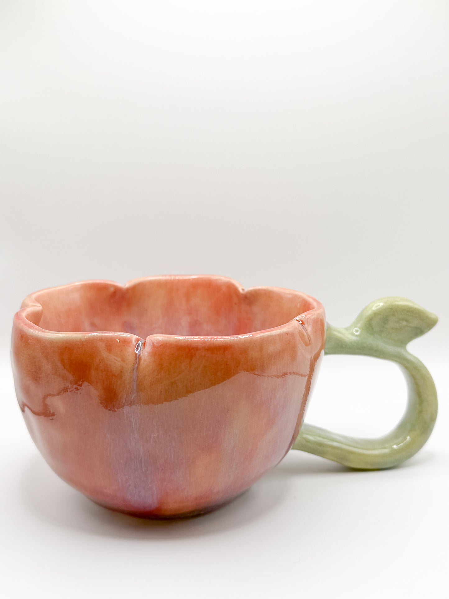 ⊹₊⟡⋆ ceramic flower shaped coffee mug/tea cup ~ ⊹₊⟡⋆